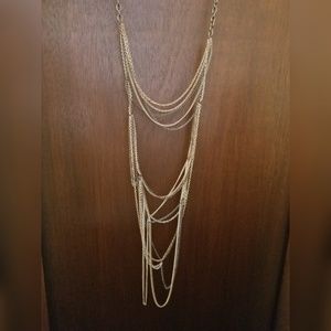 Multi tone chunky necklace